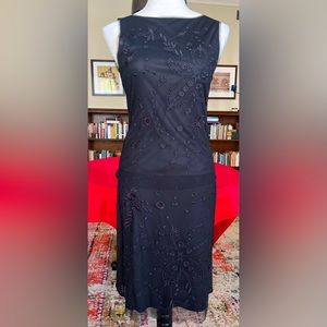 Vintage VIVIENNE TAM 2-piece black mesh outfit